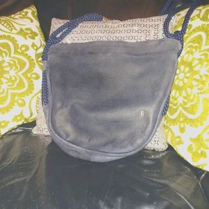 Vintage Bally Nautical Blue Crossbody